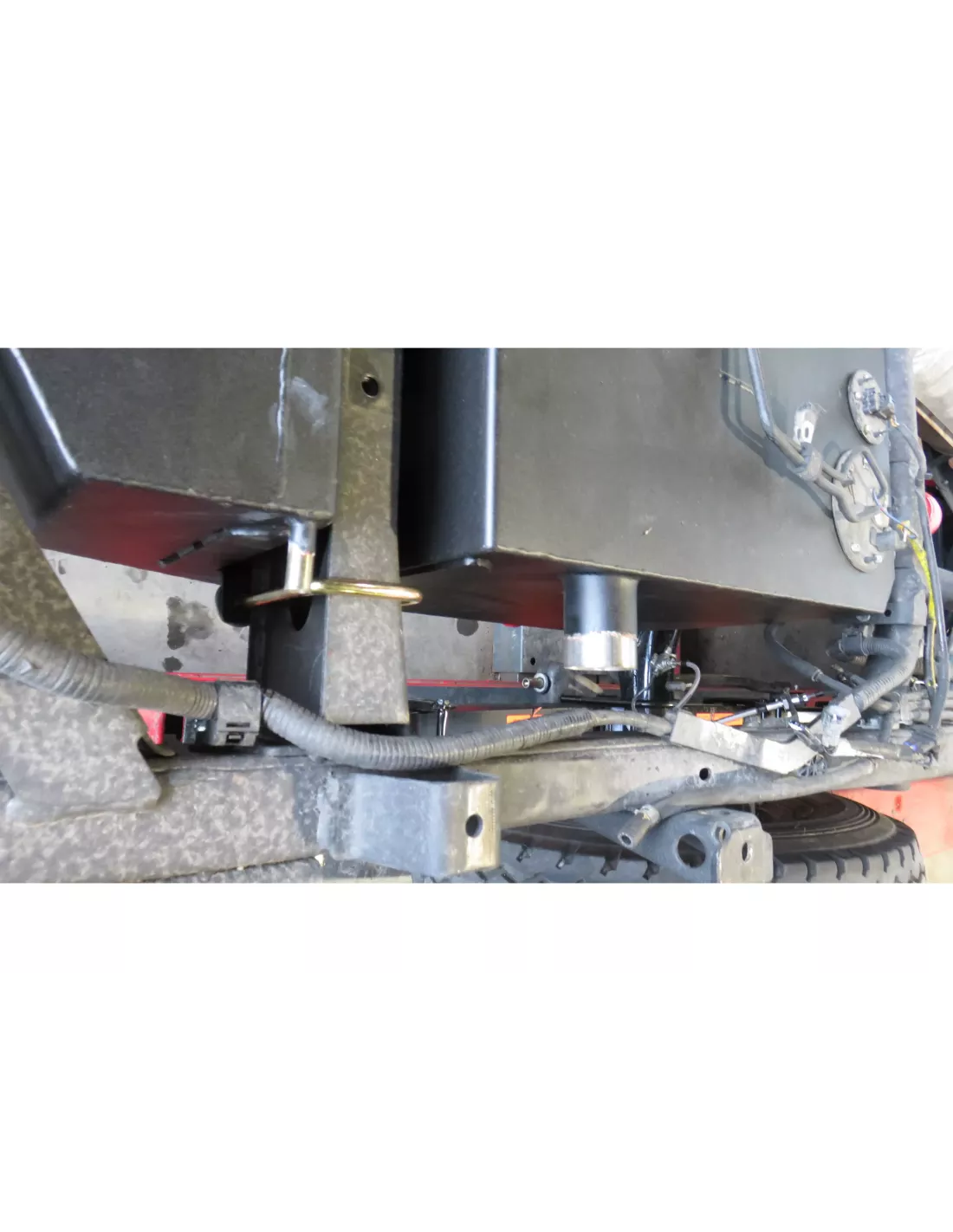 Réservoir supplémentaire auxiliaire inox 160L Toyota HZJ78 et HZJ79