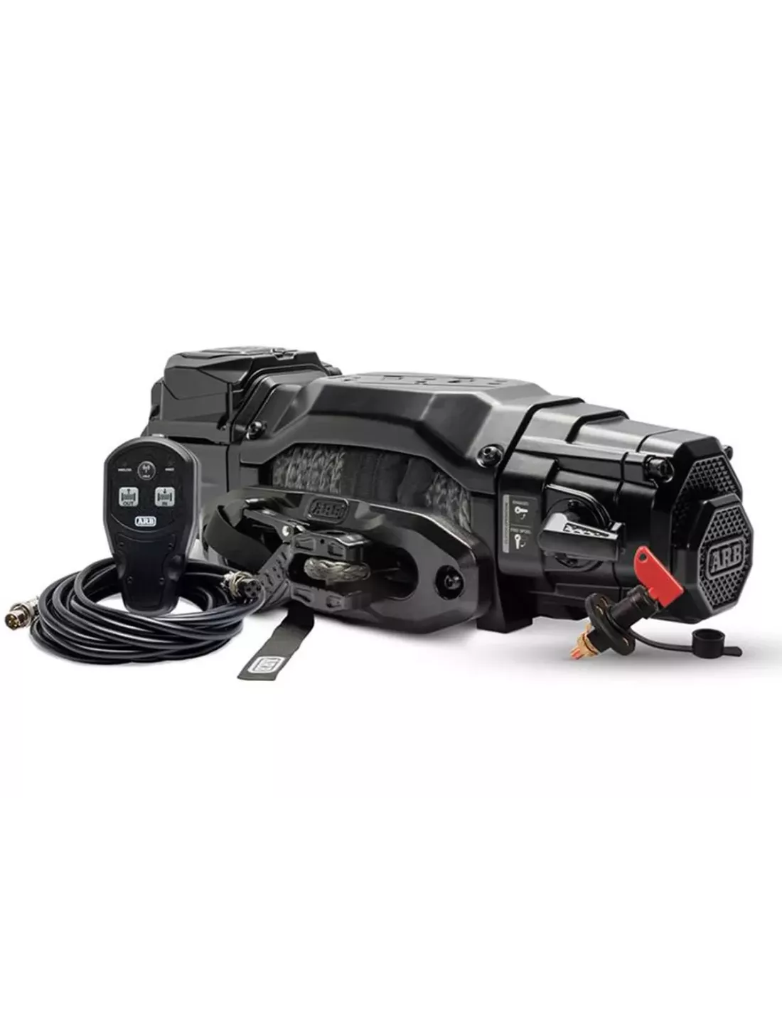 Treuil ARB 12S 5.4T 12V avec corde synthétique 24m ARB - accessoire