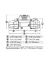 Treuil Warn Zeon XD12S 5443kg 12V WARN - accessoire 4x4