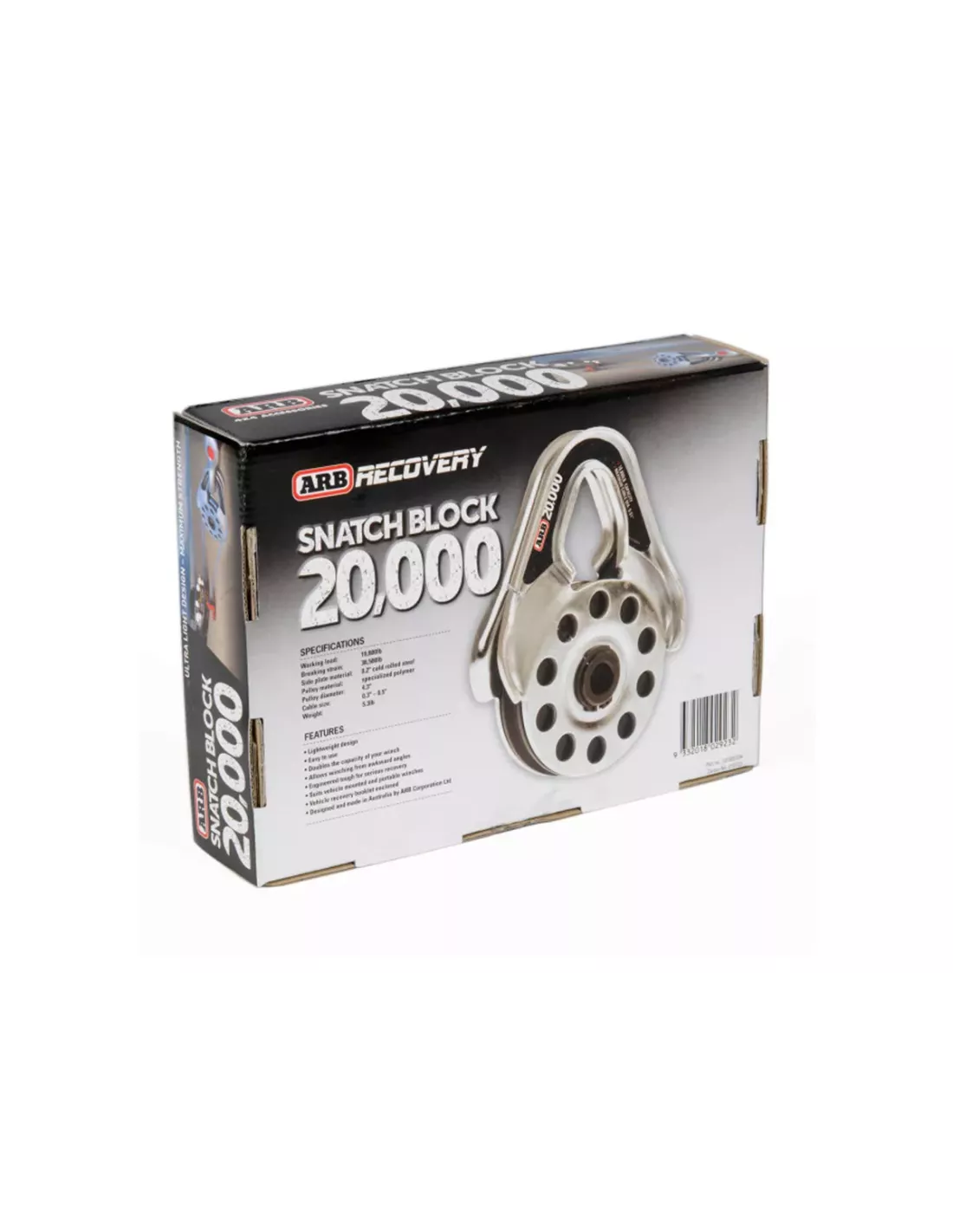 Poulie de mouflage ARB 9000Kg ARB - accessoire 4x4