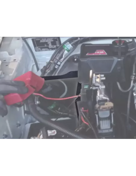 Kit support boitier relais treuil dans compartiment moteur Jimny