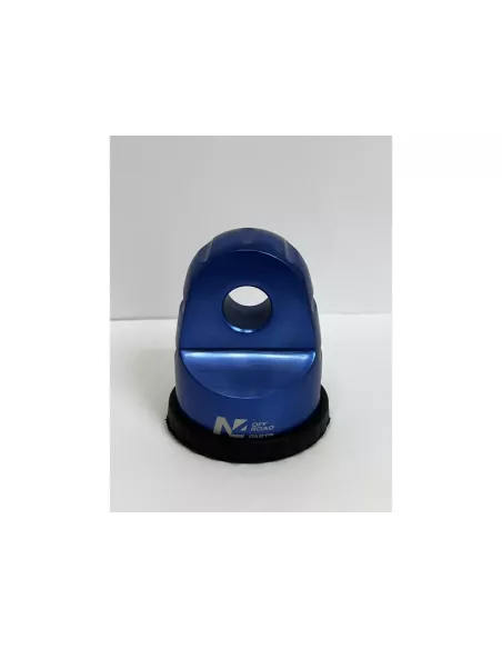 Arrêt de corde 8T en aluminium anodisé bleu pour fixation manille