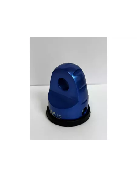 Arrêt de corde 8T en aluminium anodisé bleu pour fixation manille
