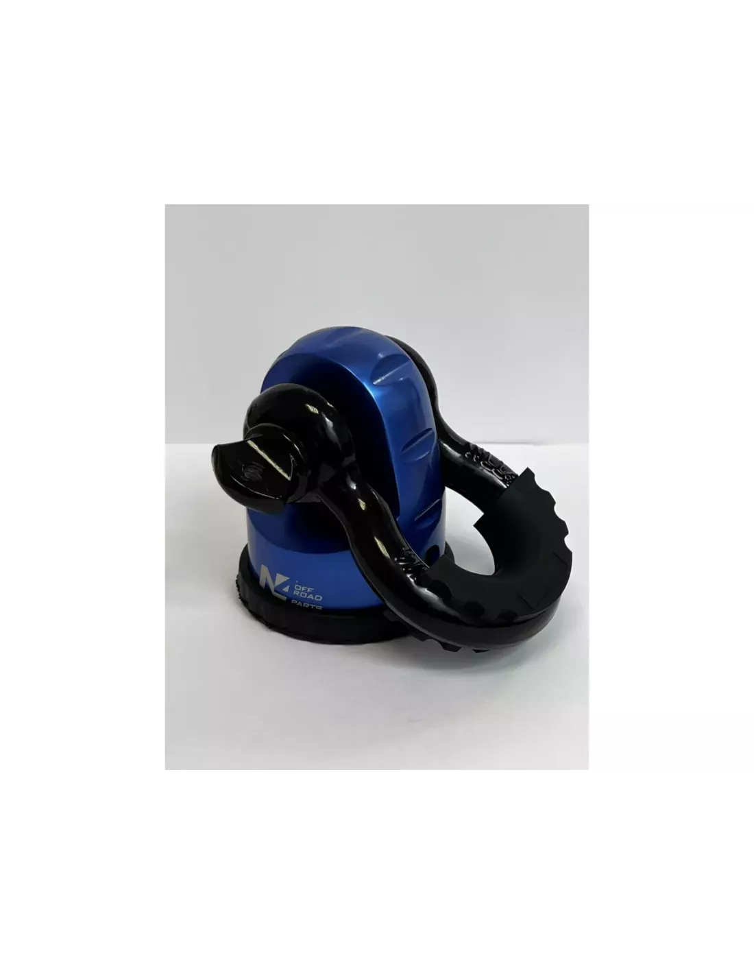 Arrêt de corde 8T en aluminium anodisé bleu pour fixation manille