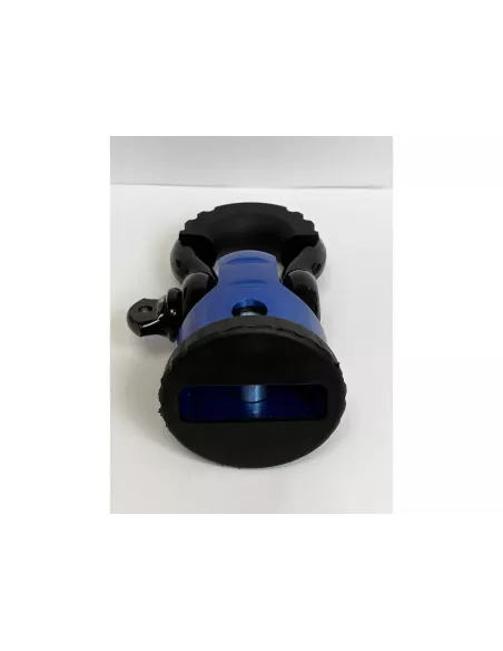 Arrêt de corde 8T en aluminium anodisé bleu pour fixation manille