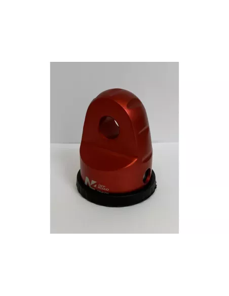 Arrêt de corde 8T en aluminium anodisé rouge pour fixation manille