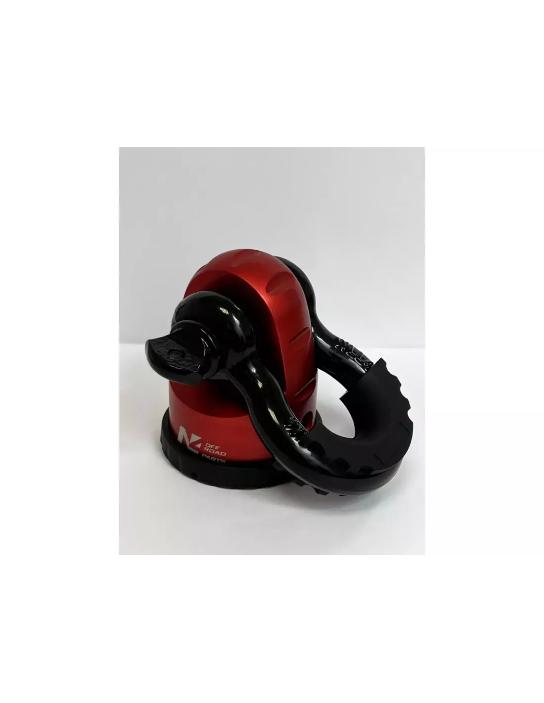 Arrêt de corde 8T en aluminium anodisé rouge pour fixation manille