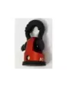 Arrêt de corde 8T en aluminium anodisé rouge pour fixation manille