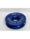 Anneau de treuillage 13.5T en aluminium anodisé bleu