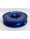 Anneau de treuillage 13.5T en aluminium anodisé bleu