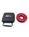 Anneau de treuillage alu 13.5T Ø148mm rouge avec etui