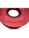 Anneau de treuillage alu 13.5T Ø148mm rouge avec etui