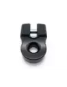 Arrêt de corde 10T alu noir pour manille souple