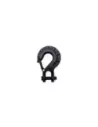 Crochet de treuil noir 5.4T - accessoire 4x4