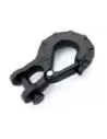 Crochet de treuil noir 5.4T - accessoire 4x4