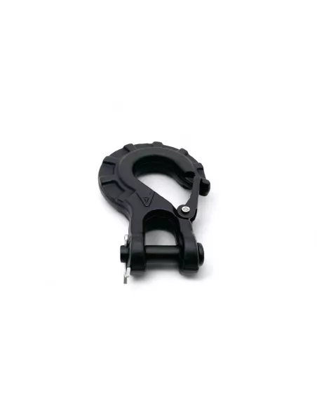Crochet de treuil noir 6.8T - accessoire 4x4