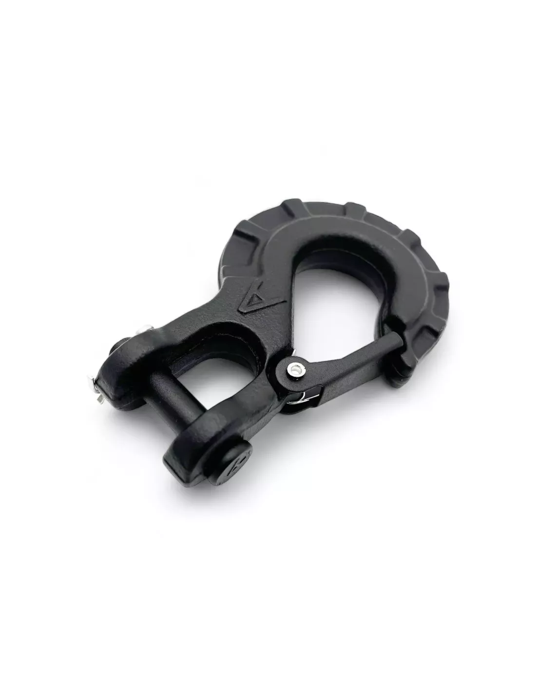 Crochet de treuil noir 6.8T - accessoire 4x4