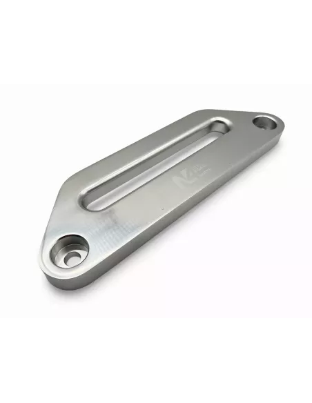 Écubier désaxé pour corde de treuil synthétique