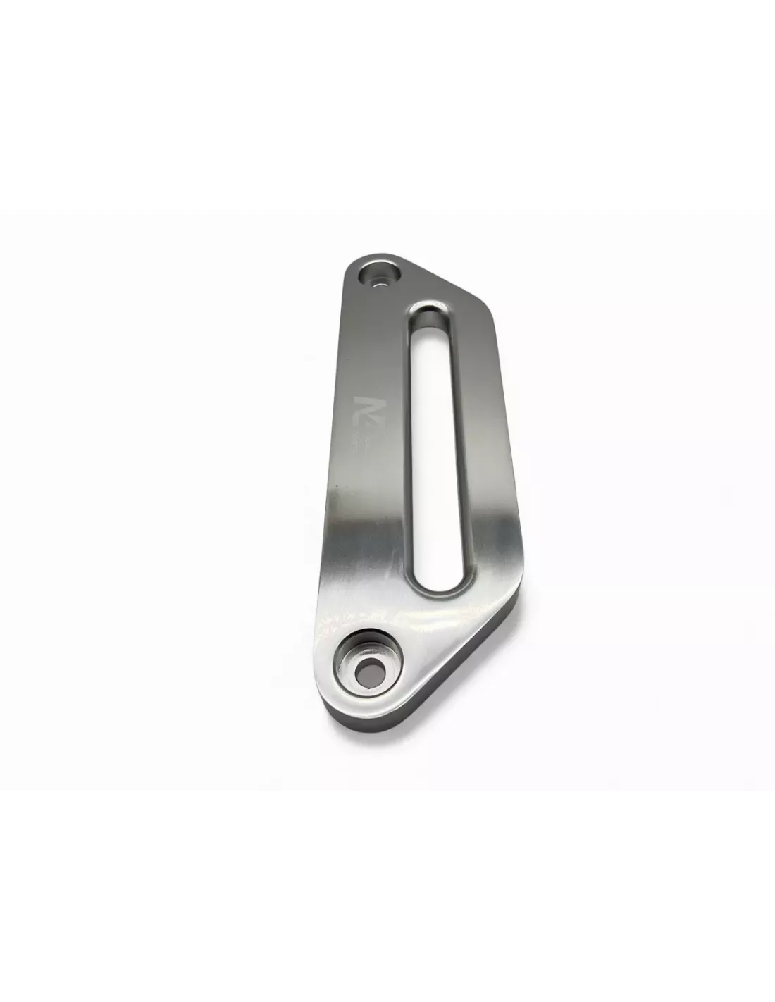 Écubier désaxé pour corde de treuil synthétique