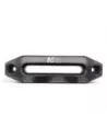 Ecubier aluminium noir pour corde de treuil synthétique