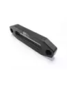 Ecubier aluminium noir pour corde de treuil synthétique