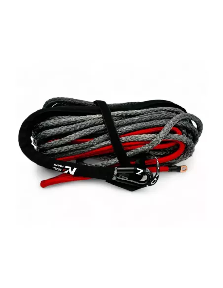 Corde synthétique de treuil 12mm x 28M - Jusqu'à 6.8T