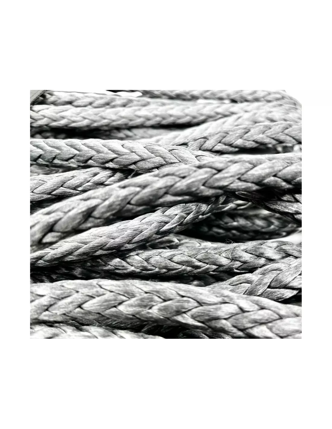 Corde synthétique de treuil 12mm x 28M - Jusqu'à 6.8T
