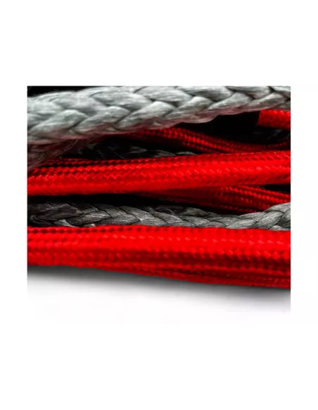Corde synthétique de treuil 12mm x 28M - Jusqu'à 6.8T