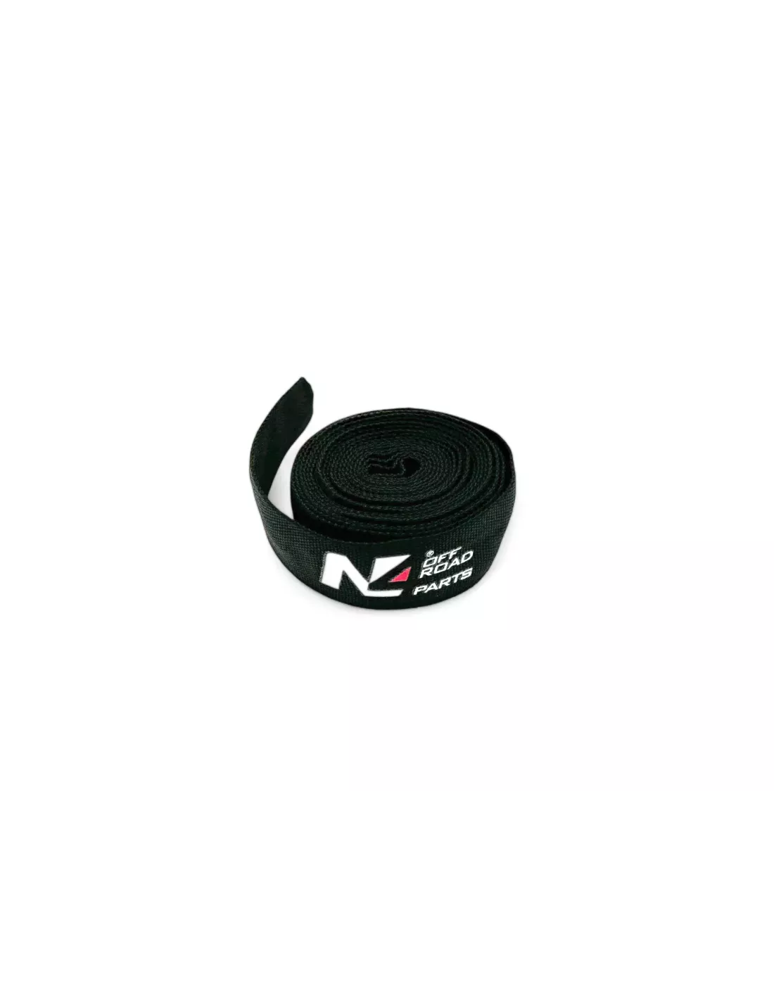 Protection de corde synthétique coté crochet de treuil noire 12mm x