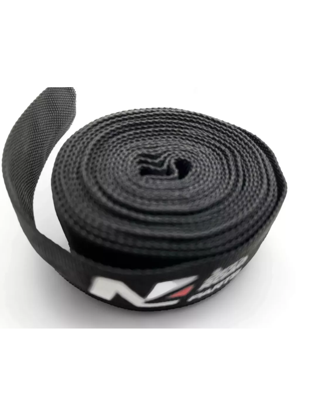 Protection de corde synthétique coté crochet de treuil noire 12mm x