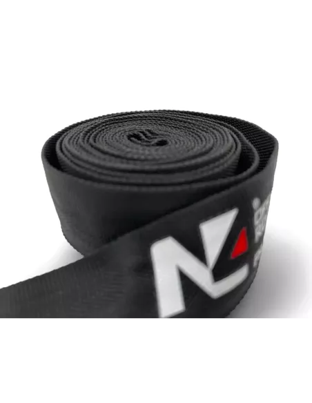 Protection de corde synthétique coté crochet de treuil noire 12mm x