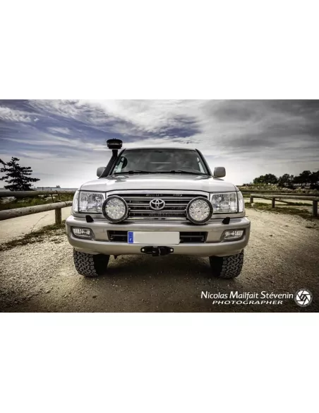 Platine de treuil intégrée au pare-chocs d'origine pour Toyota HDJ100