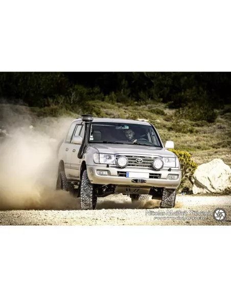 Platine de treuil intégrée au pare-chocs d'origine pour Toyota HDJ100