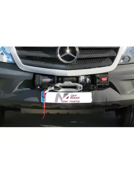 Platine de treuil intégrée au pare-chocs d'origine pour Volkswagen