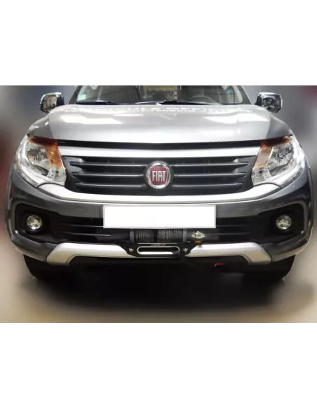 Platine de treuil intégrée au pare-chocs d'origine pour Mitsubishi