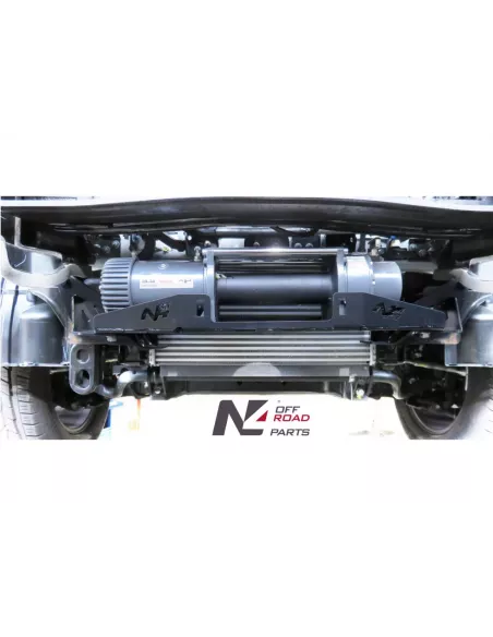 Platine de treuil intégrée au pare-chocs d'origine pour Nissan Navara