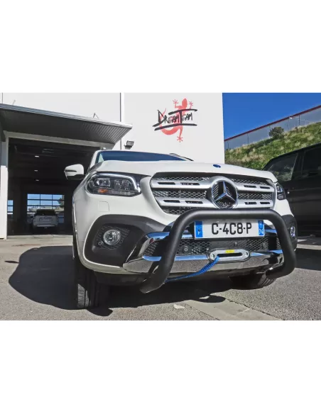 Platine de treuil intégrée au pare-chocs d'origine pour Nissan Navara