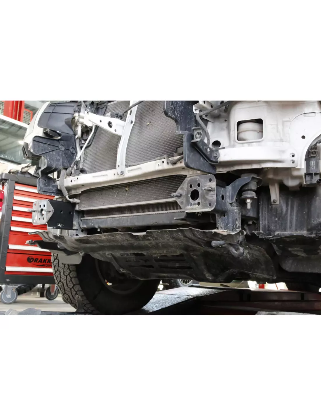 Platine de treuil intégrée au pare-chocs d'origine pour Toyota Hilux