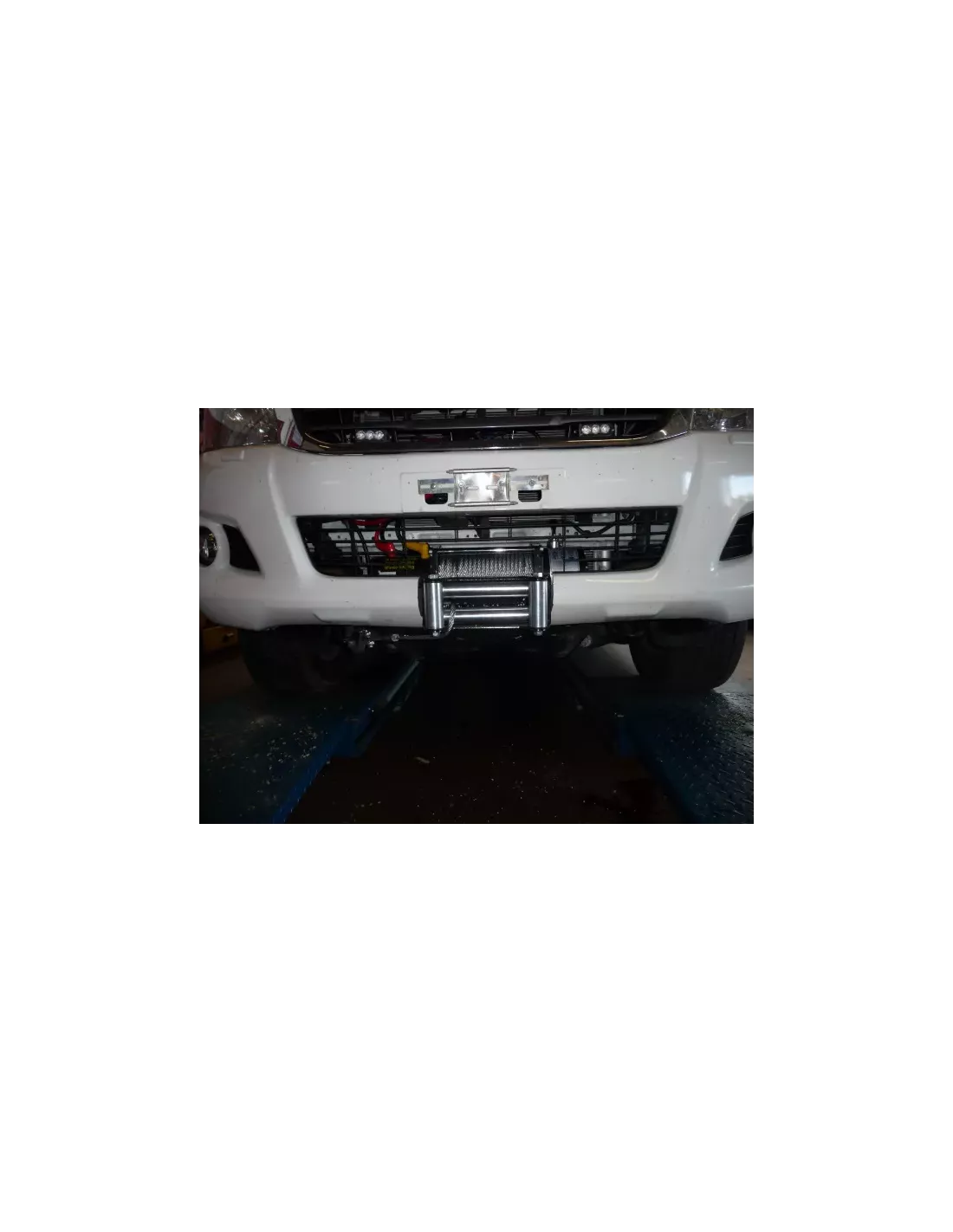 Platine de treuil intégrée au pare-chocs d'origine pour Toyota Hilux