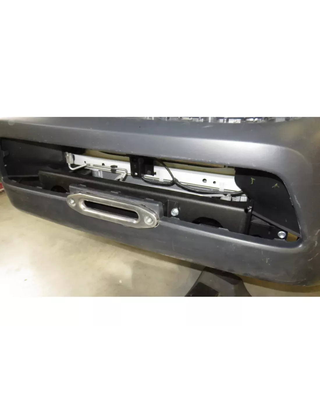 Platine de treuil intégrée au pare-chocs d'origine pour Toyota Hilux