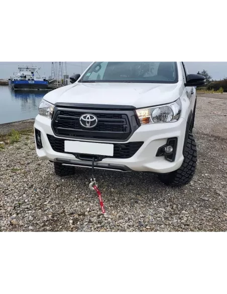 Platine de treuil intégrée au pare-chocs d'origine pour Toyota Hilux