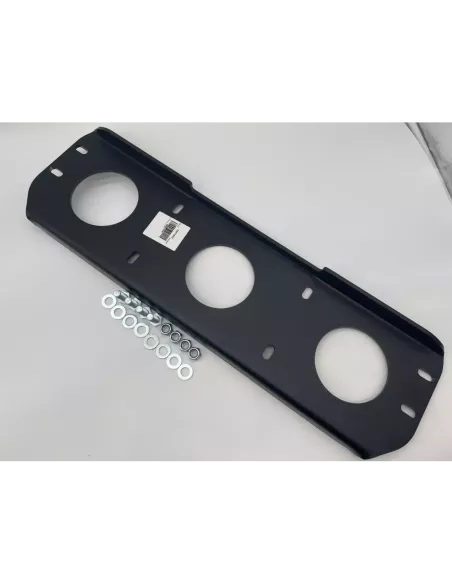 Platine de treuil optionnelle pour pare-chocs acier
