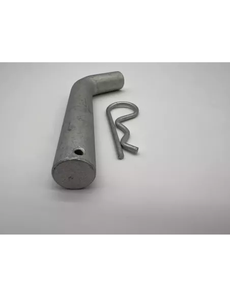 Axe et Goupille de fixation pour carré 2" d'attelage type US