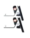 Support incliné de Maxtrax sur galerie - comprend aussi support de