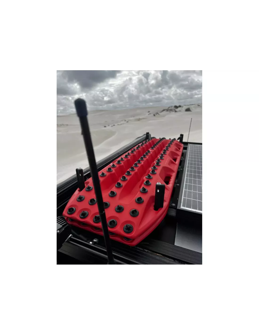 Plaques à sable Maxtrax XTREME rouge - La paire MAXTRAX - accessoire