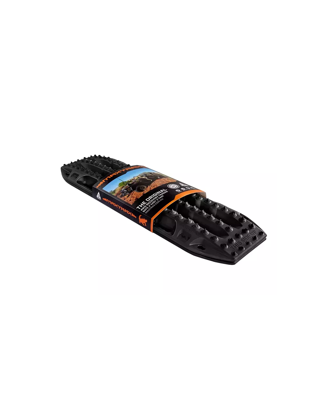 Plaques à sable Maxtrax MKII noire - La paire MAXTRAX - accessoire 4x4