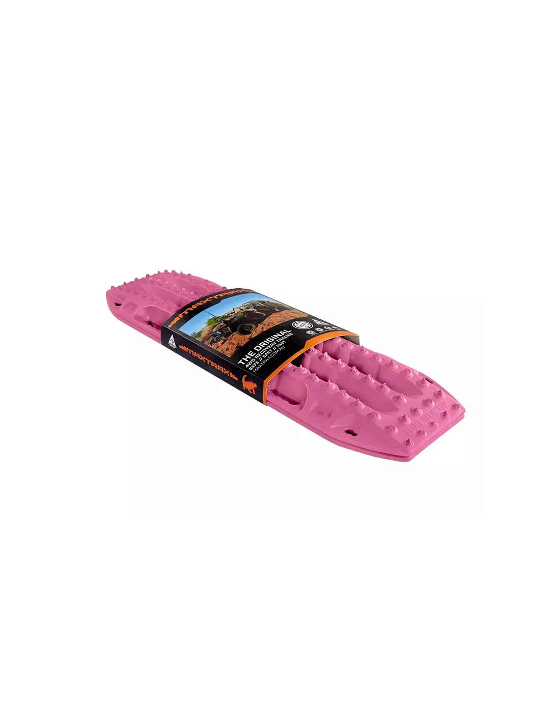 Plaques à sable Maxtrax MKII rose - La paire MAXTRAX - accessoire 4x4