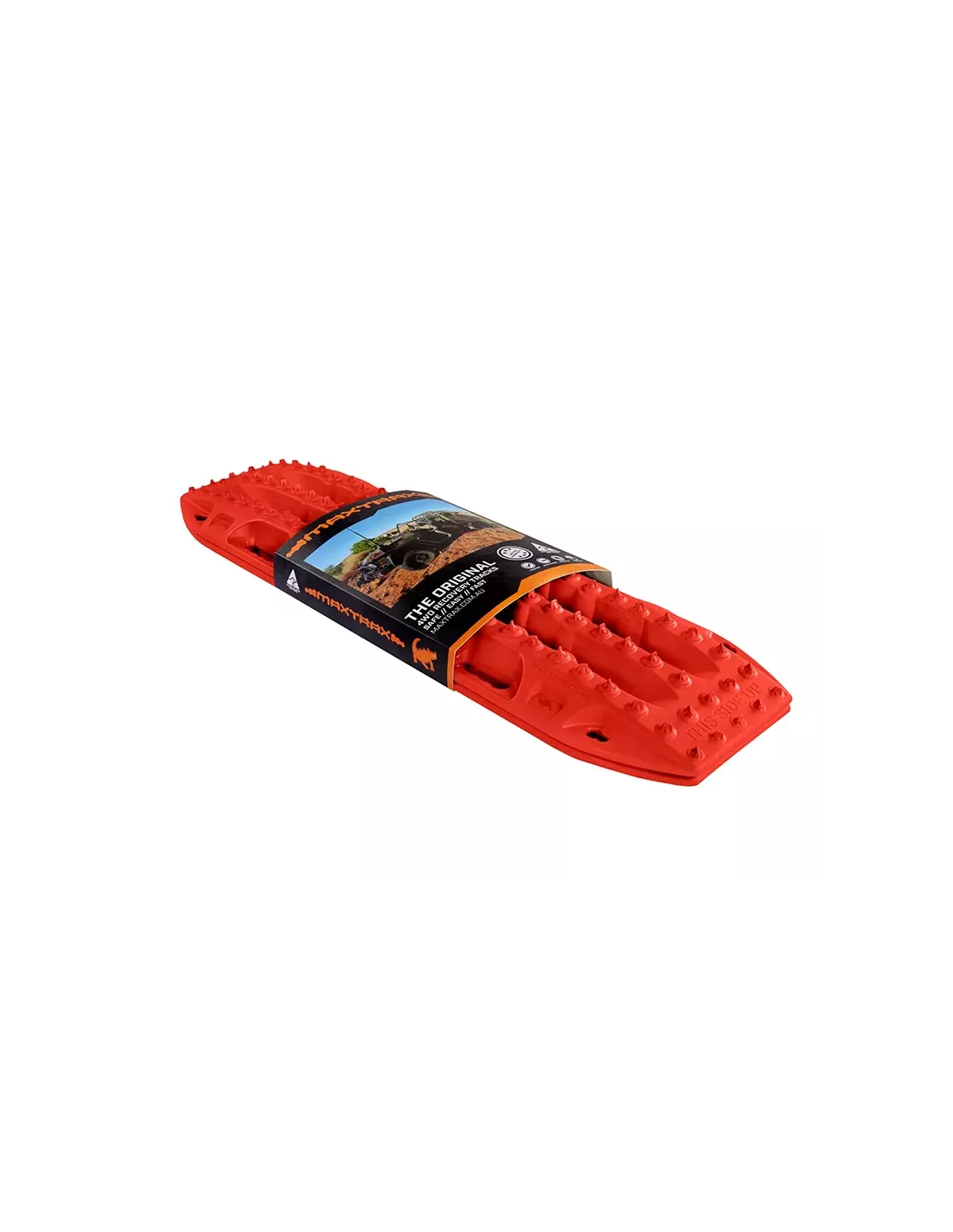 Plaques à sable Maxtrax MKII rouge - La paire MAXTRAX - accessoire 4x4