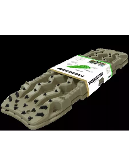 Plaques à sable Tred Pro Recovery vert military - La paire TRED -