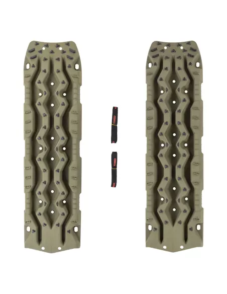 Plaques à sable Tred Pro Recovery vert military - La paire TRED -